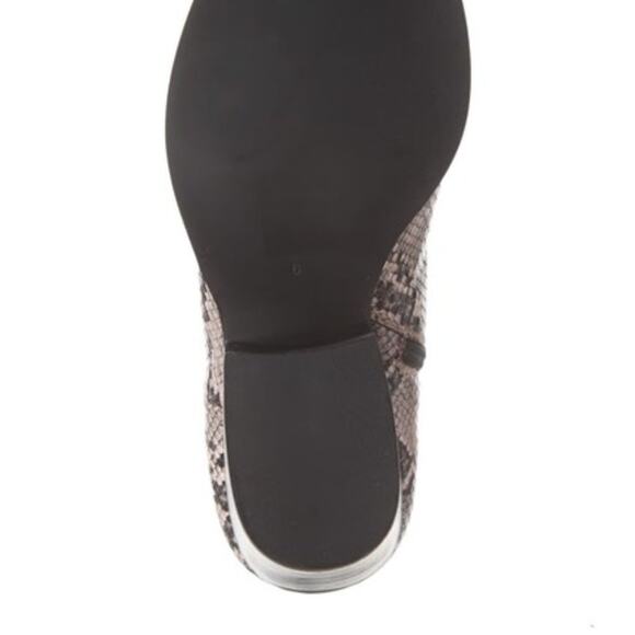 Jeffrey Campbell Kelam Western Bootie Pink Snake - Picture 10 of 10